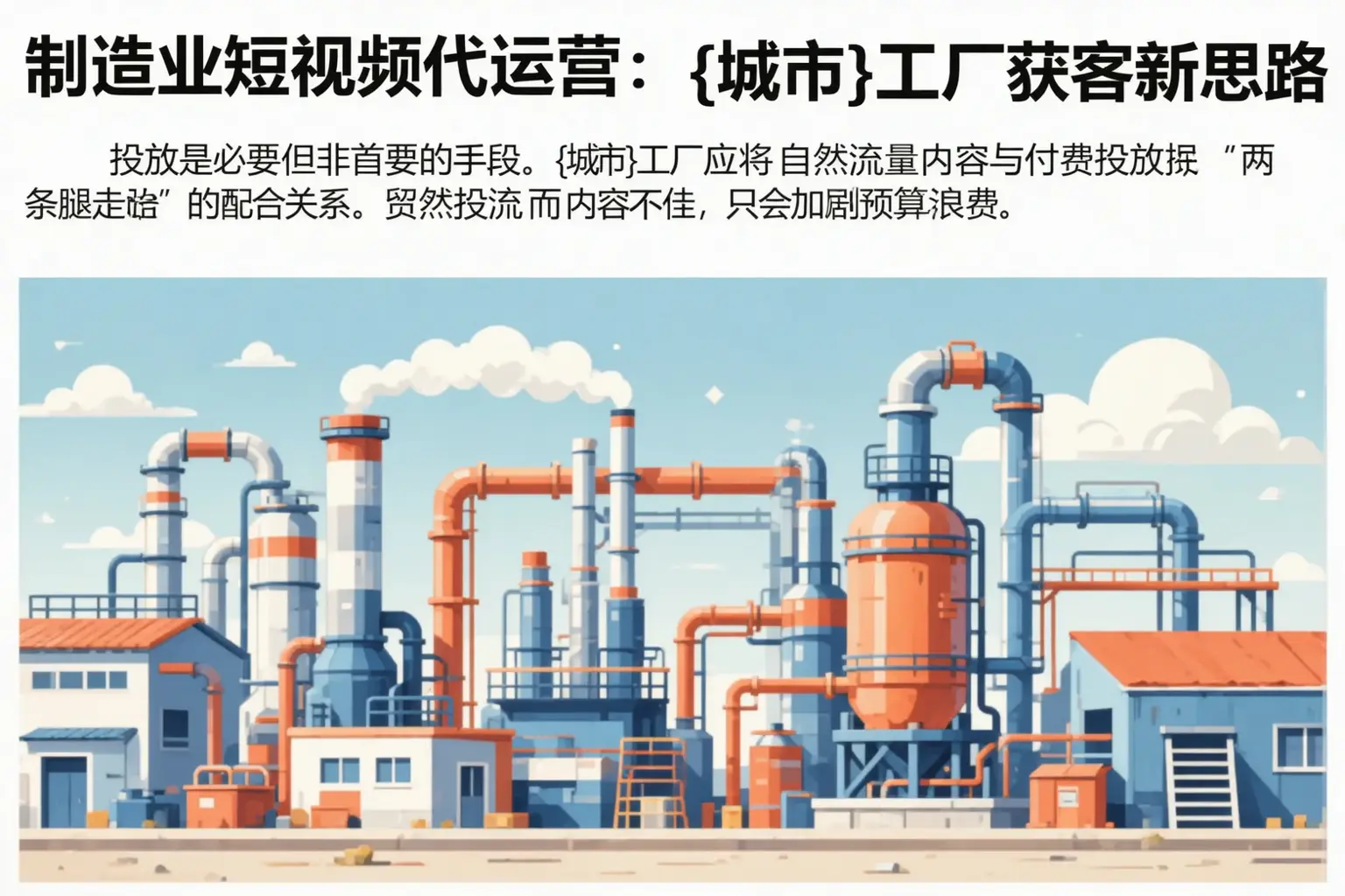 制造业短视频代运营：眉山工厂获客新思路