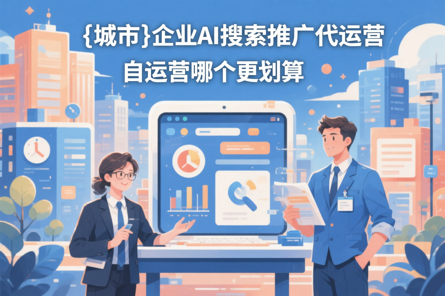 眉山企业AI搜索推广代运营和自运营哪个更划算