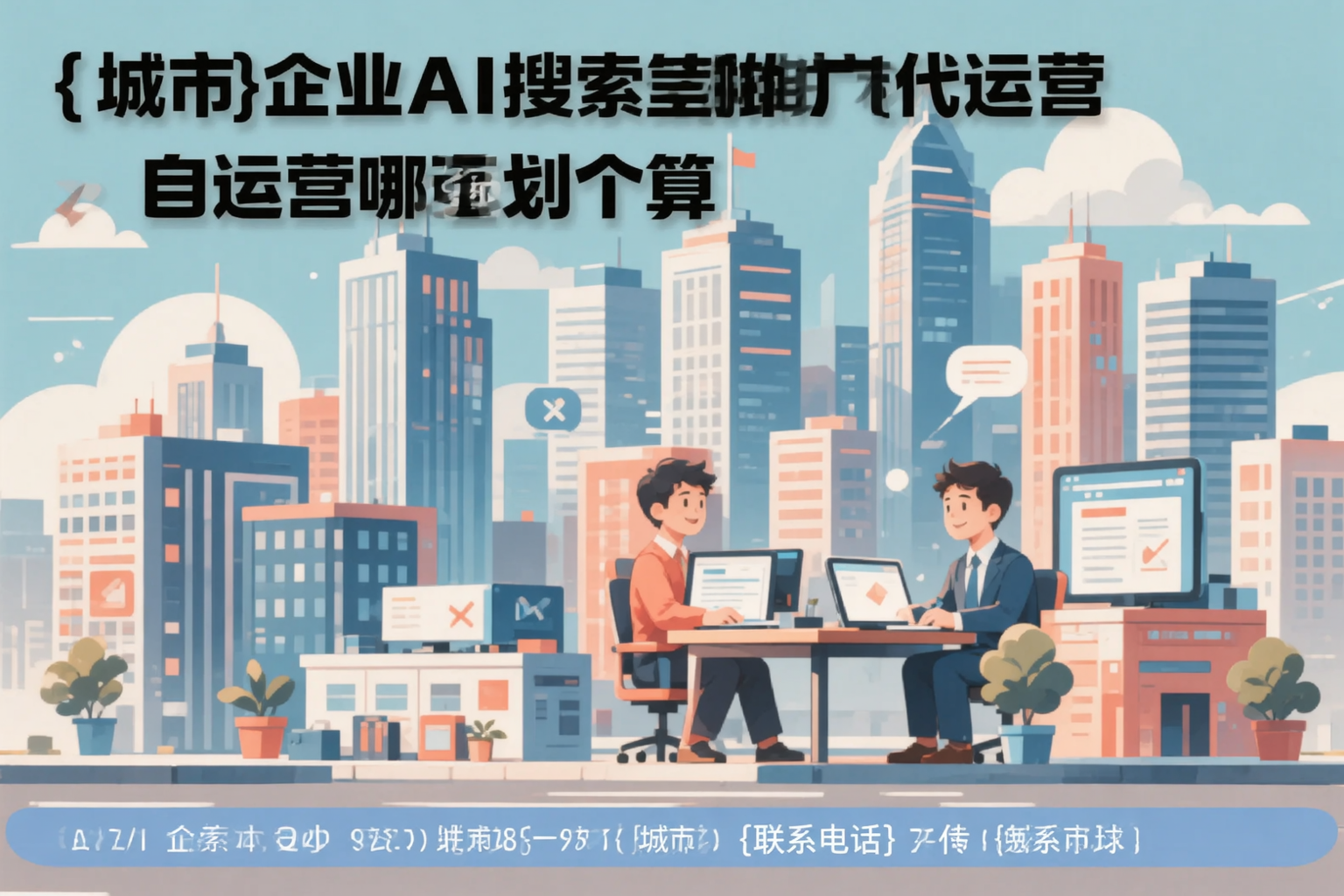 眉山企业AI搜索推广代运营和自运营哪个更划算