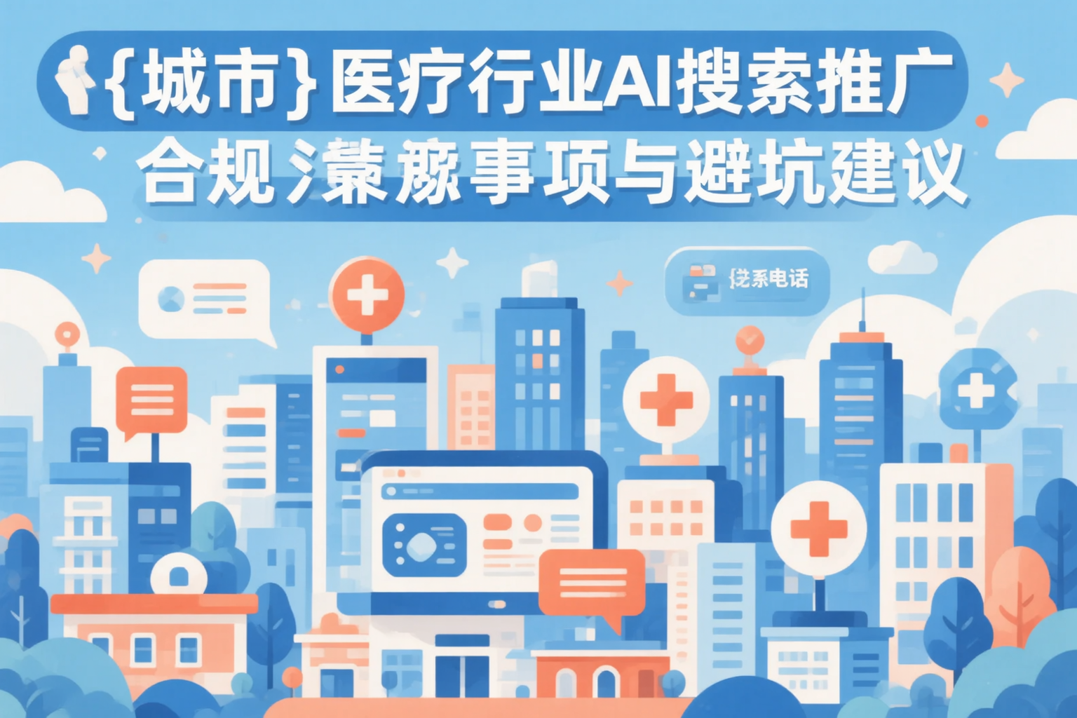 眉山医疗行业AI搜索推广合规注意事项与避坑建议