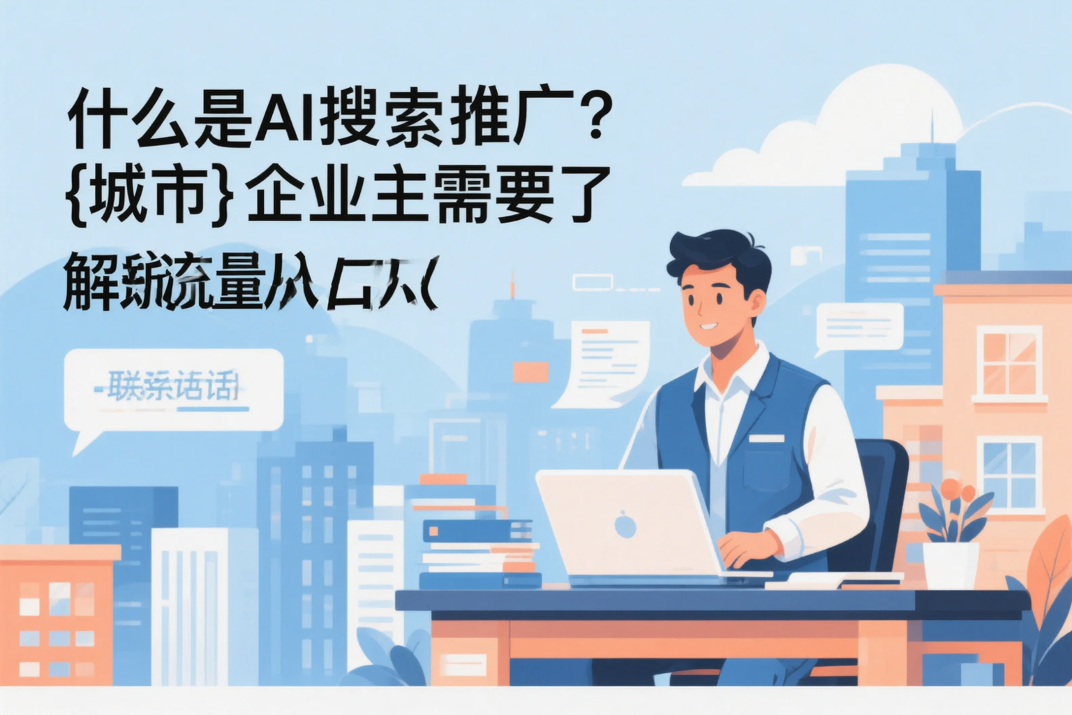 什么是AI搜索推广?眉山企业主需要了解的新流量入口