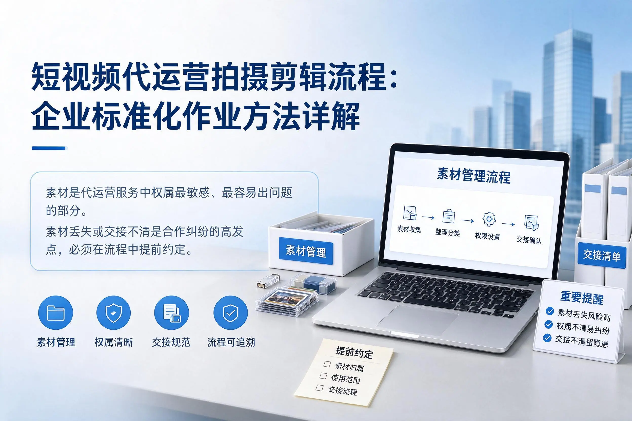 短视频代运营拍摄剪辑流程:眉山企业标准化作业方法详解