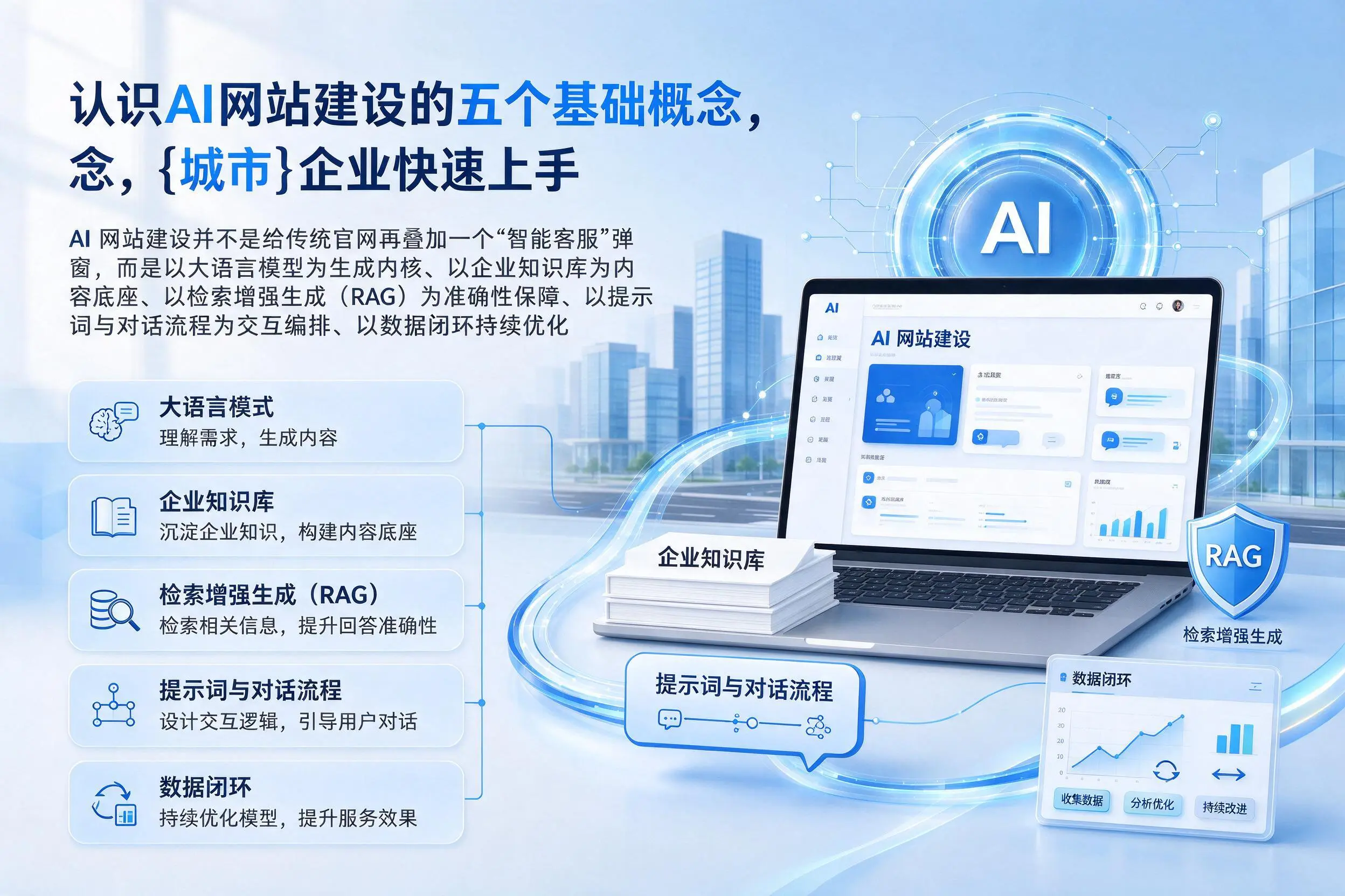 认识AI网站建设的五个基础概念，眉山企业快速上手